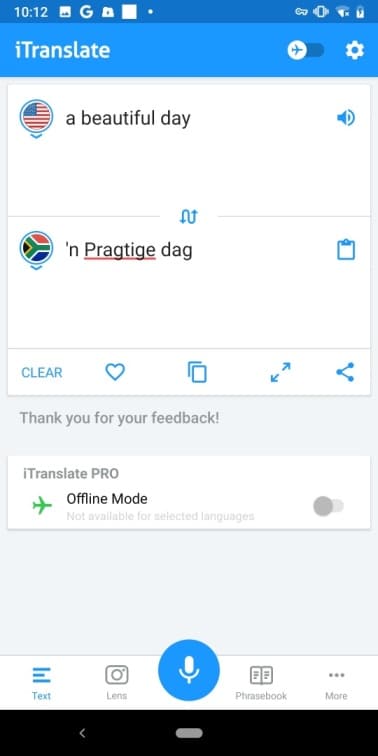 iTranslate Translator