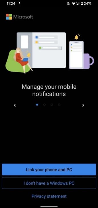 Your Phone Companion - Link to Windows