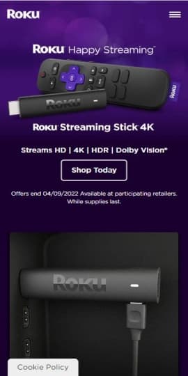 Roku - Official Remote Control